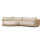 Sylvan Outdoor 2-Piece Chaise Sectional - Casa Cream