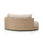 Sylvan Outdoor 2-Piece Chaise Sectional - Casa Cream