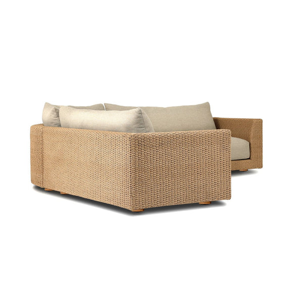 Sylvan Outdoor 3-Piece Sectional - Casa Cream