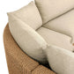 Sylvan Outdoor 3-Piece Sectional - Casa Cream