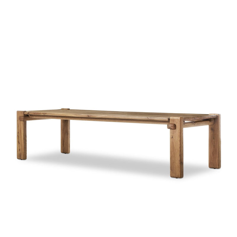 Marcia Dining Table 120" - Natural Reclaimed French Oak