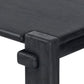 Marcia Dining Table 120" - Dark Espresso Reclaimed French Oak