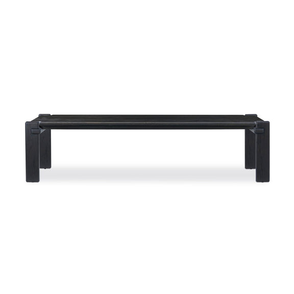 Marcia Dining Table 120" - Dark Espresso Reclaimed French Oak