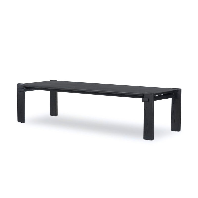 Marcia Dining Table 120" - Dark Espresso Reclaimed French Oak