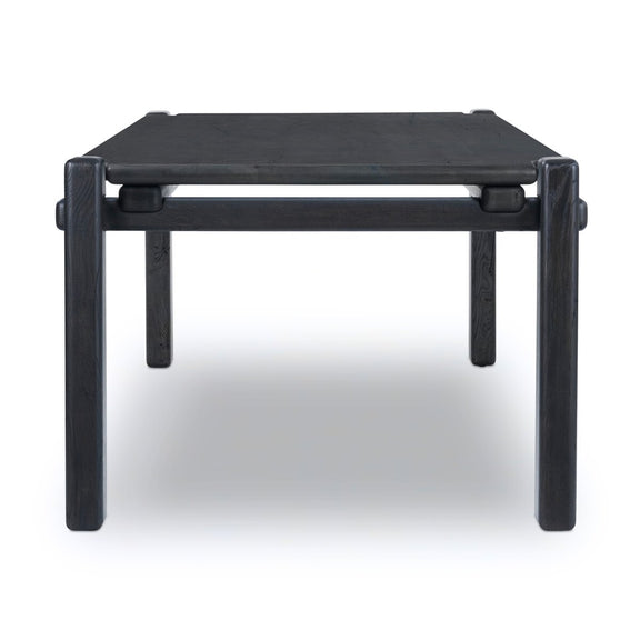 Marcia Dining Table 120" - Dark Espresso Reclaimed French Oak