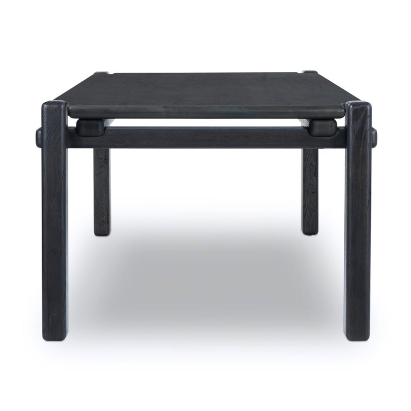 Marcia Dining Table 120" - Dark Espresso Reclaimed French Oak