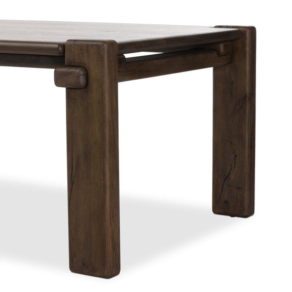 Marcia Dining Table 120" - Grey Reclaimed French Oak