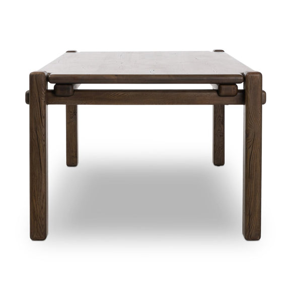 Marcia Dining Table 120" - Grey Reclaimed French Oak