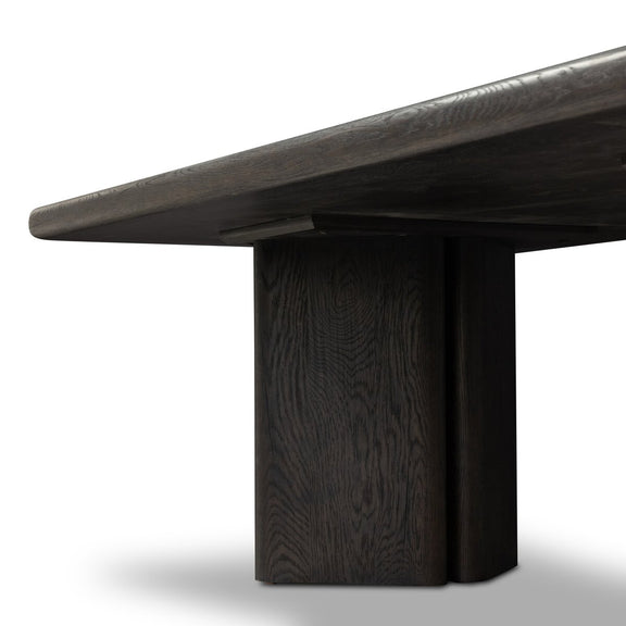 Castro Dining Table - Dark Espresso Reclaimed French Oak