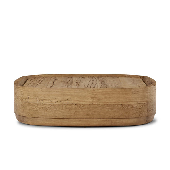 Leandro Coffee Table - Natural Reclaimed French Oak