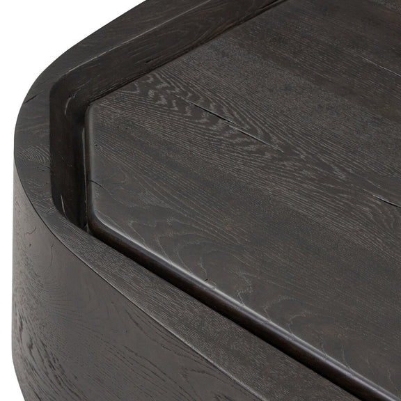 Leandro Coffee Table - Dark Espresso Reclaimed French Oak