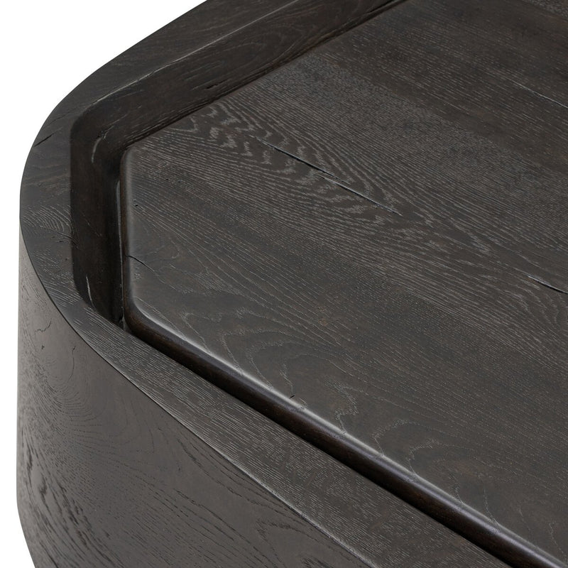 Leandro Coffee Table - Dark Espresso Reclaimed French Oak