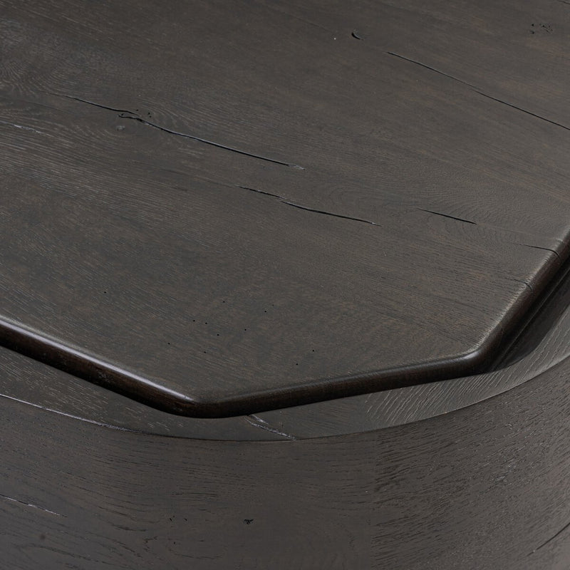 Leandro Coffee Table - Dark Espresso Reclaimed French Oak