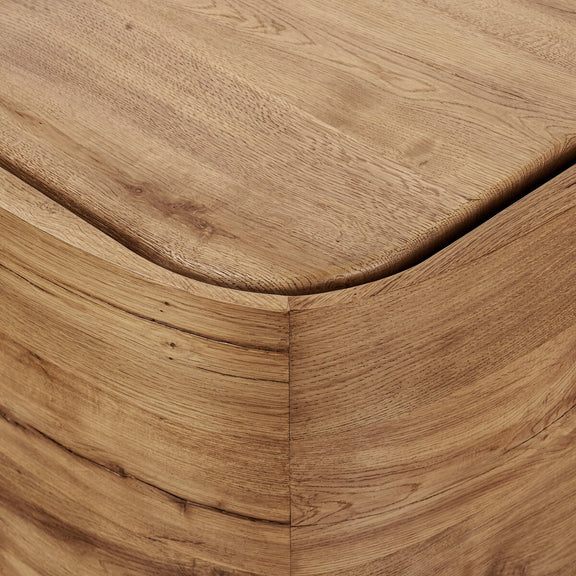 Leandro End Table - Natural Reclaimed French Oak