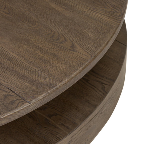 Matheus Coffee Table - Grey Reclaimed French Oak