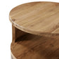 Matheus End Table - Natural Reclaimed French Oak