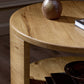 Matheus End Table - Natural Reclaimed French Oak