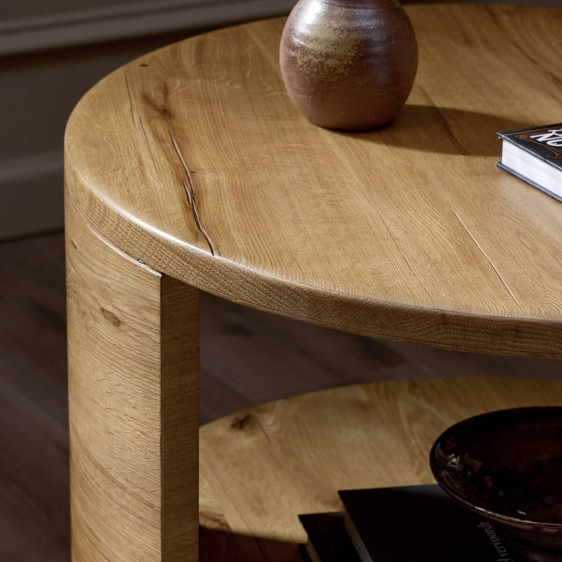 Matheus End Table - Natural Reclaimed French Oak