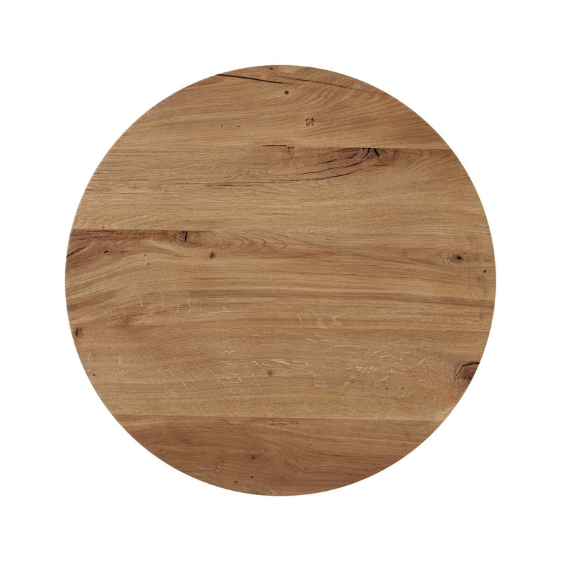 Matheus End Table - Natural Reclaimed French Oak