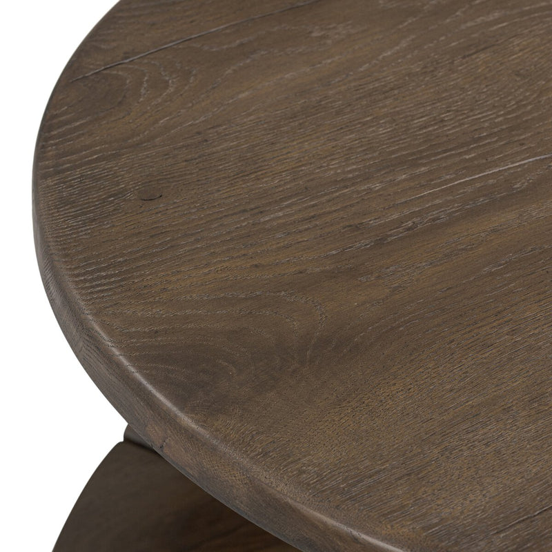 Matheus End Table - Grey Reclaimed French Oak
