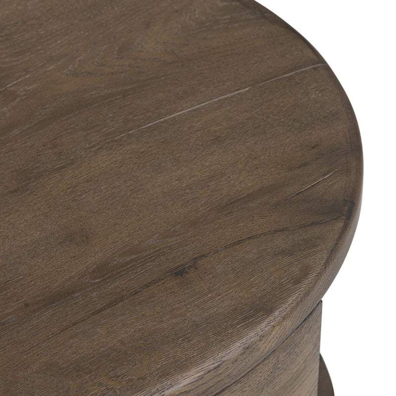 Matheus End Table - Grey Reclaimed French Oak