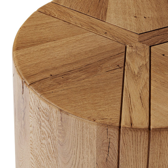 Renan End Table - Natural Reclaimed French