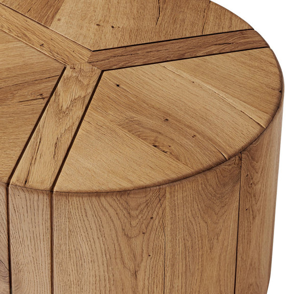 Renan End Table - Natural Reclaimed French