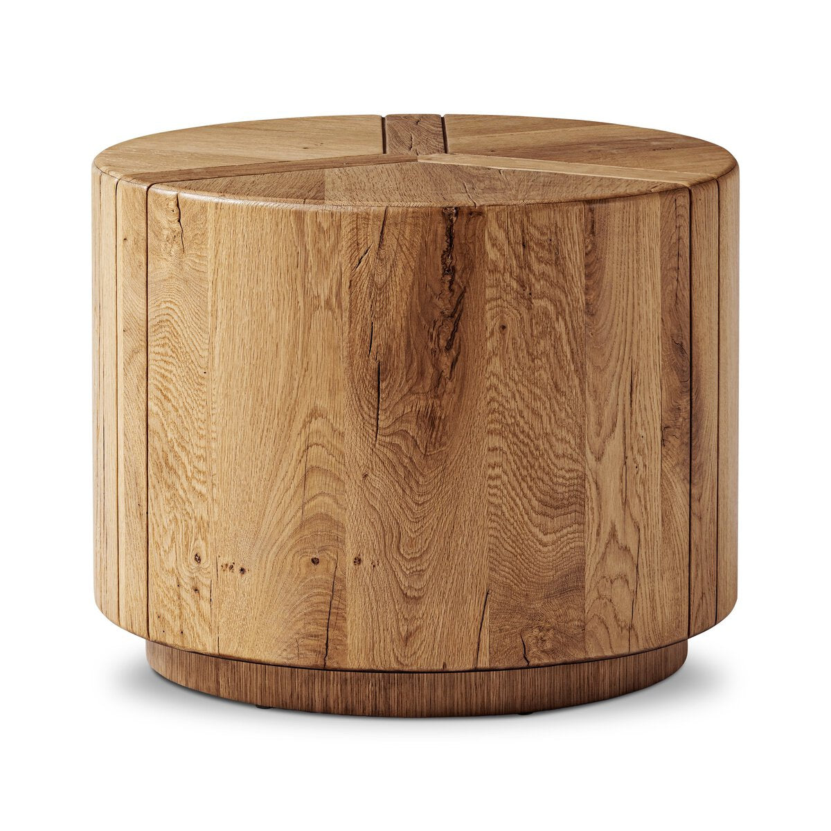 Renan End Table - Natural Reclaimed French