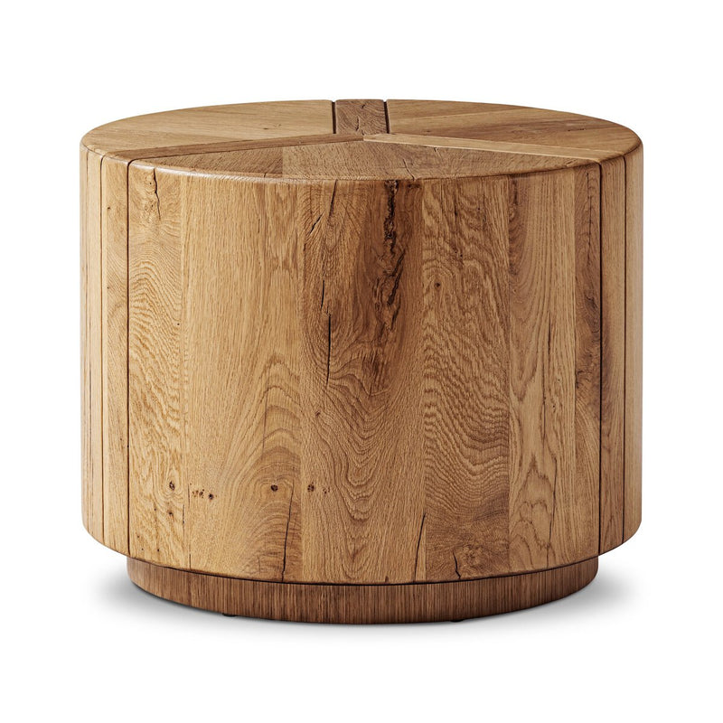 Renan End Table - Natural Reclaimed French