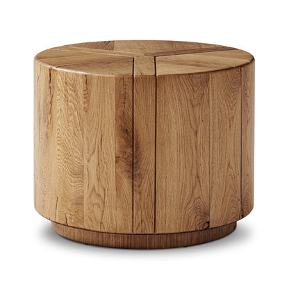 Renan End Table - Natural Reclaimed French