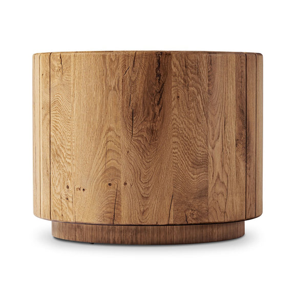Renan End Table - Natural Reclaimed French
