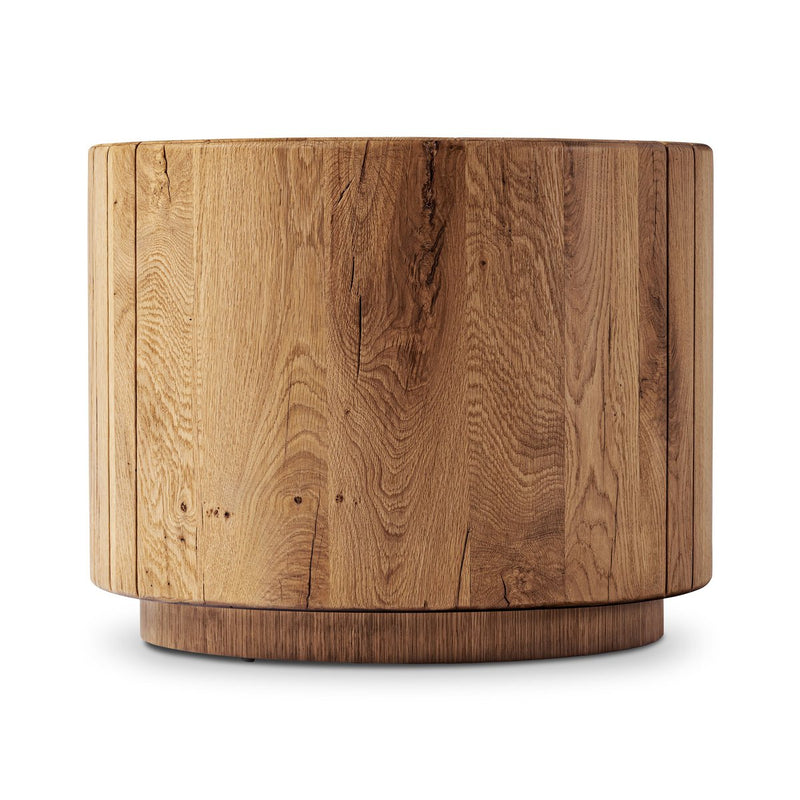 Renan End Table - Natural Reclaimed French