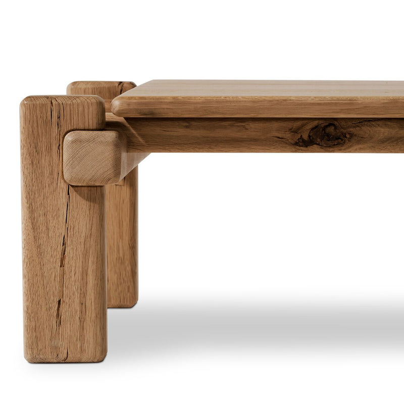 Marcia Large Coffee Table - Natural Reclaimed French Oak