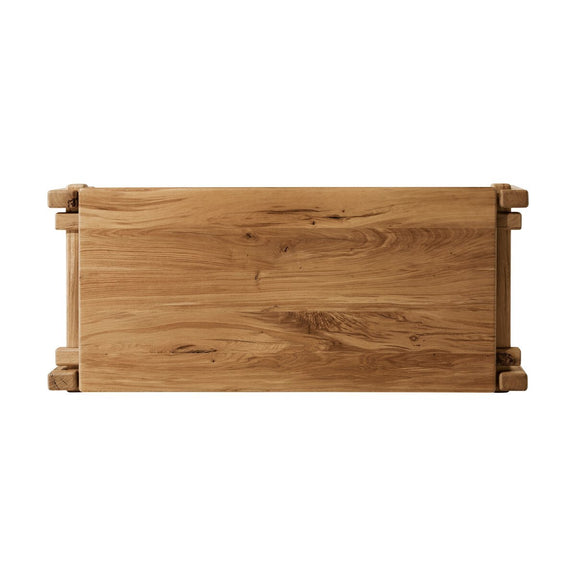 Marcia Large Coffee Table - Natural Reclaimed French Oak