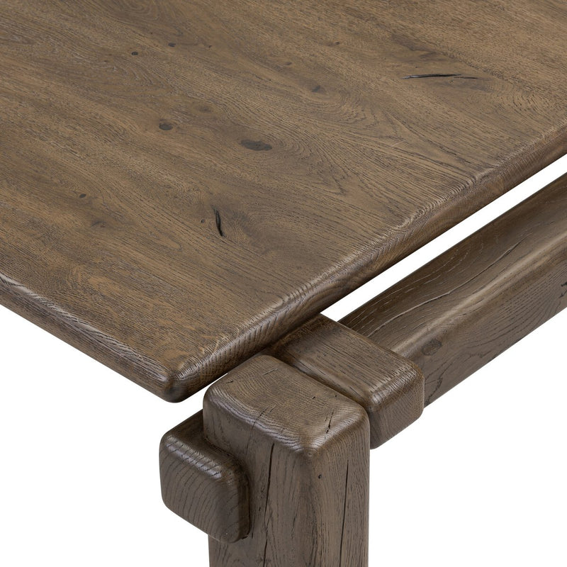 Marcia Large Coffee Table - Grey Reclaimed French Oak