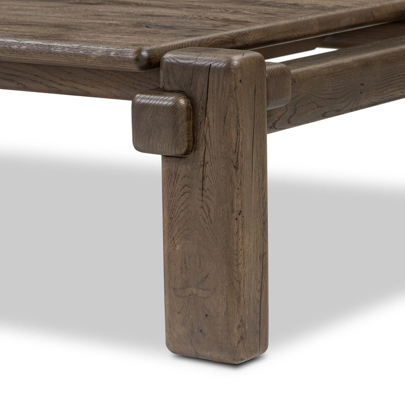 Marcia Large Coffee Table - Grey Reclaimed French Oak