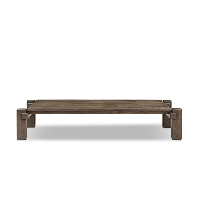 Marcia Large Coffee Table - Grey Reclaimed French Oak