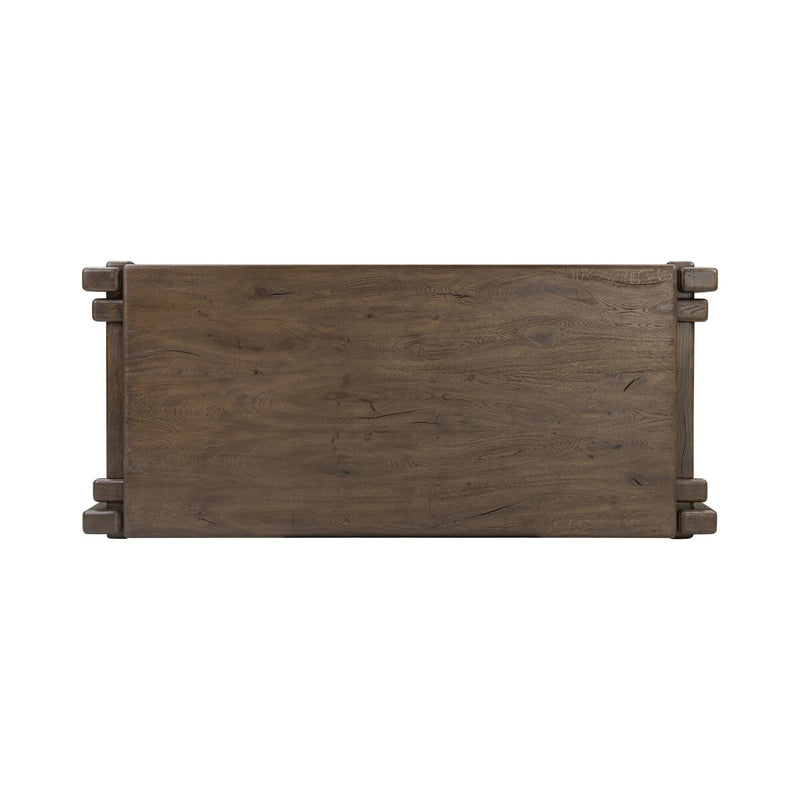 Marcia Large Coffee Table - Grey Reclaimed French Oak