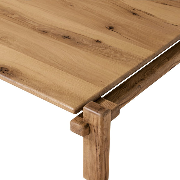 Marcia Square Coffee Table - Natural Reclaimed French Oak