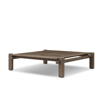 Marcia Square Coffee Table - Grey Reclaimed French Oak