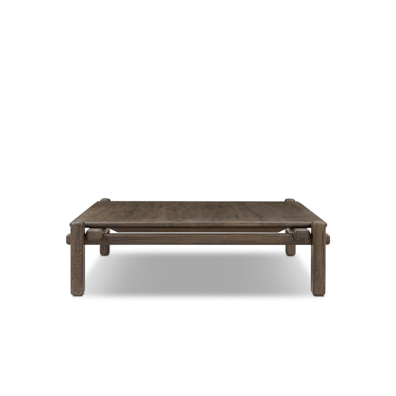 Marcia Square Coffee Table - Grey Reclaimed French Oak