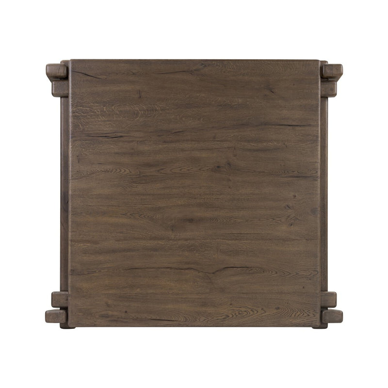 Marcia Square Coffee Table - Grey Reclaimed French Oak