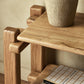 Marcia Low Console Table - Natural Reclaimed French Oak