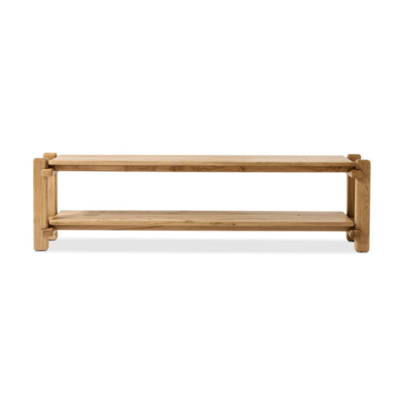 Marcia Low Console Table - Natural Reclaimed French Oak