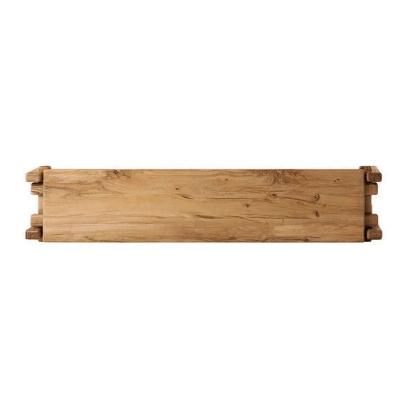 Marcia Low Console Table - Natural Reclaimed French Oak
