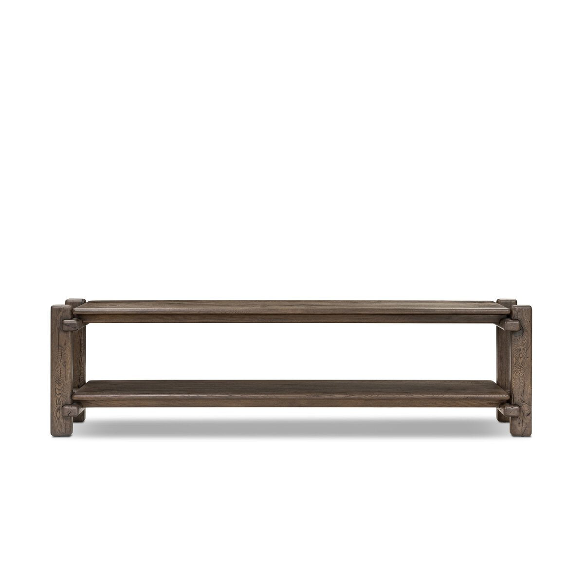 Marcia Low Console Table - Grey Reclaimed French Oak