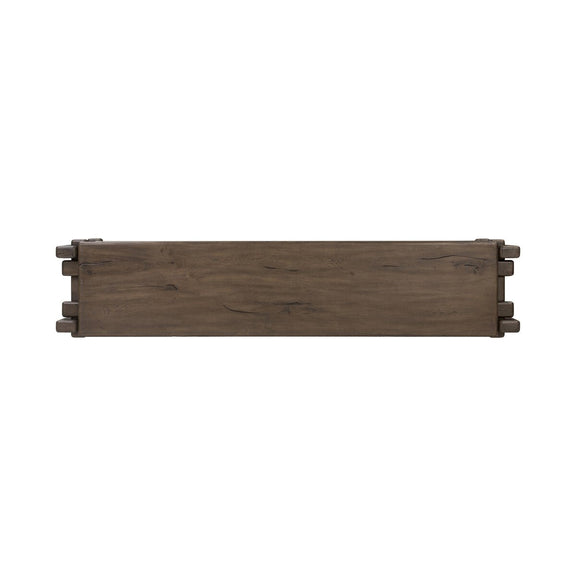 Marcia Low Console Table - Grey Reclaimed French Oak