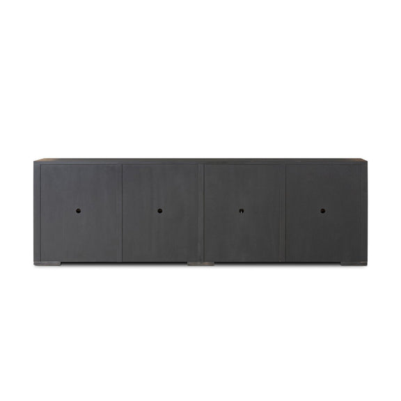 It Takes An Hour Sideboard - Distressed Black