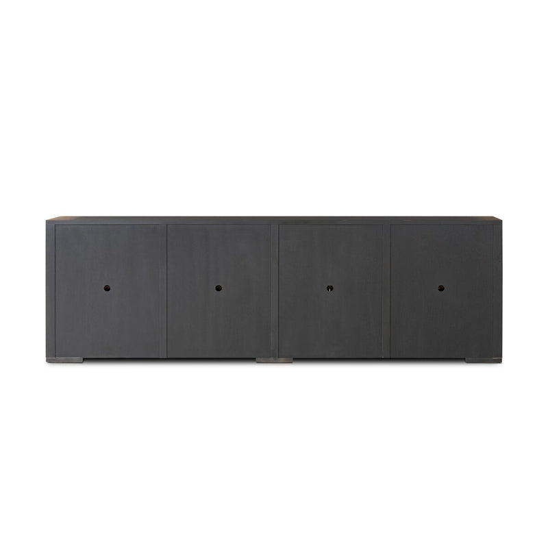 It Takes An Hour Sideboard - Distressed Black