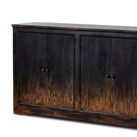 It Takes An Hour Sideboard - Distressed Black